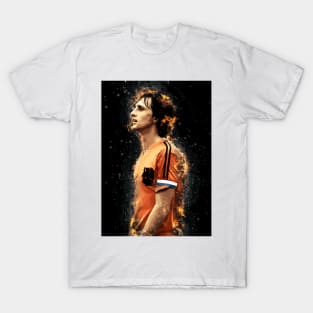 Johan Cruyff Football Art T-Shirt